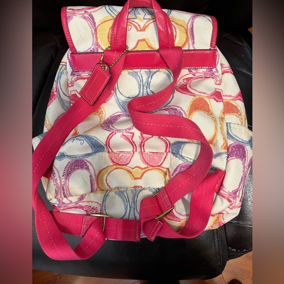 Coach Scribble Backpack Y2K - Picture 2 of 11